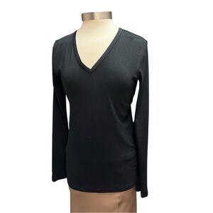 Brunello Cucinelli V Neck Top With Signature Beading